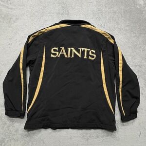 New‎ Orleans Saints Jacket Mens Large NFL Football Full Zip G III Apparel Saints
